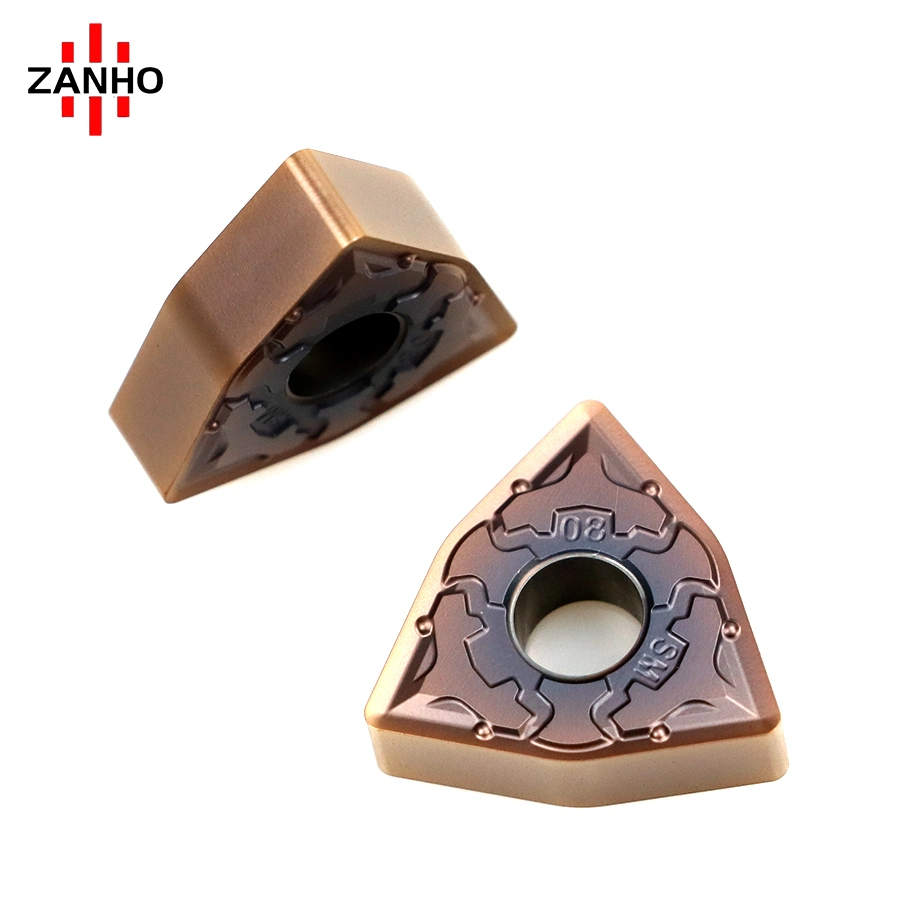 Zanho عالية الجودة cutter Wnmg080408-SM كاربيد تدخل استانلس الفولاذ