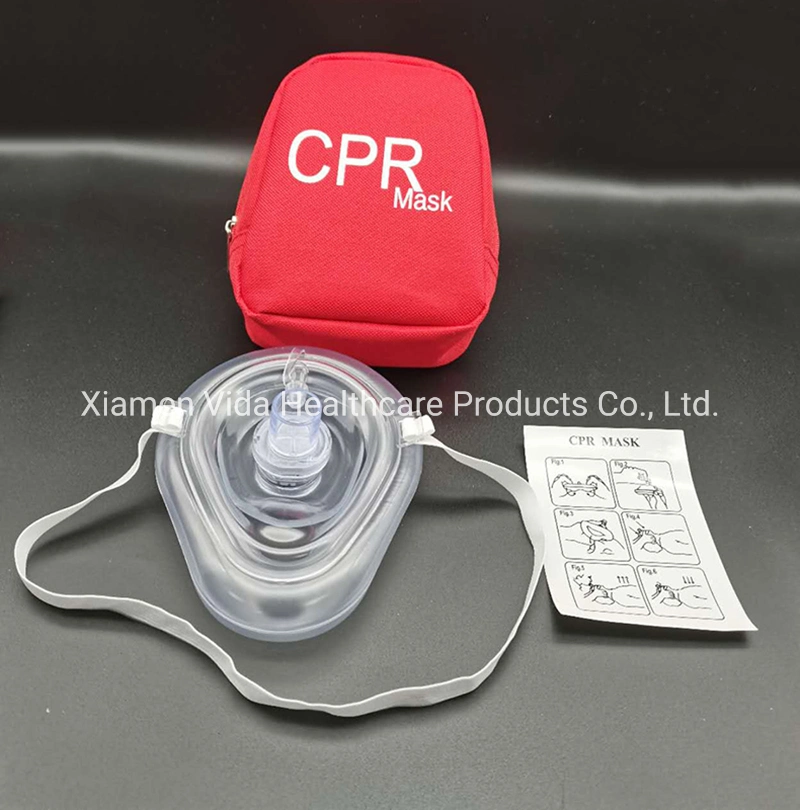 Farbe Nylon Tasche erste Hilfe Kit Emergency Pocket CPR Maske Ventil