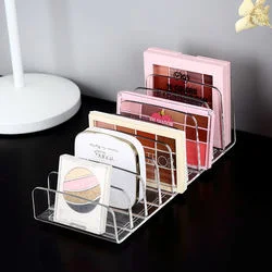 Acryl 9 Abschnitte Paletten Zubehör Farbe Puder Tablett Home Eitelkeit Kunststoff Kosmetische Lagerung Organizer Make-Up-Halter