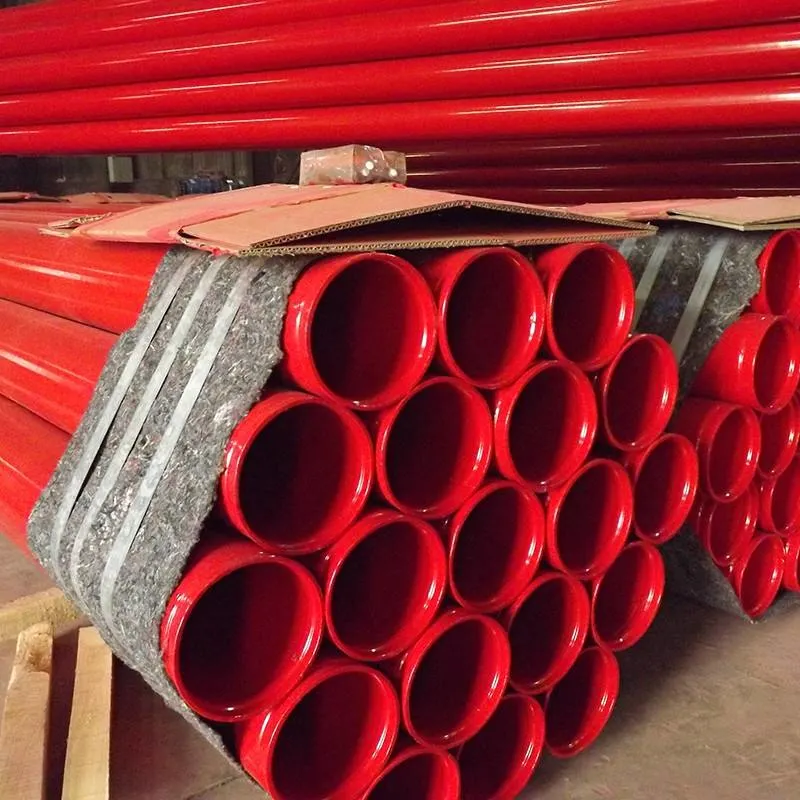 FM, UL Fire System Used Round Metal Carbon ERW Steel Pipe