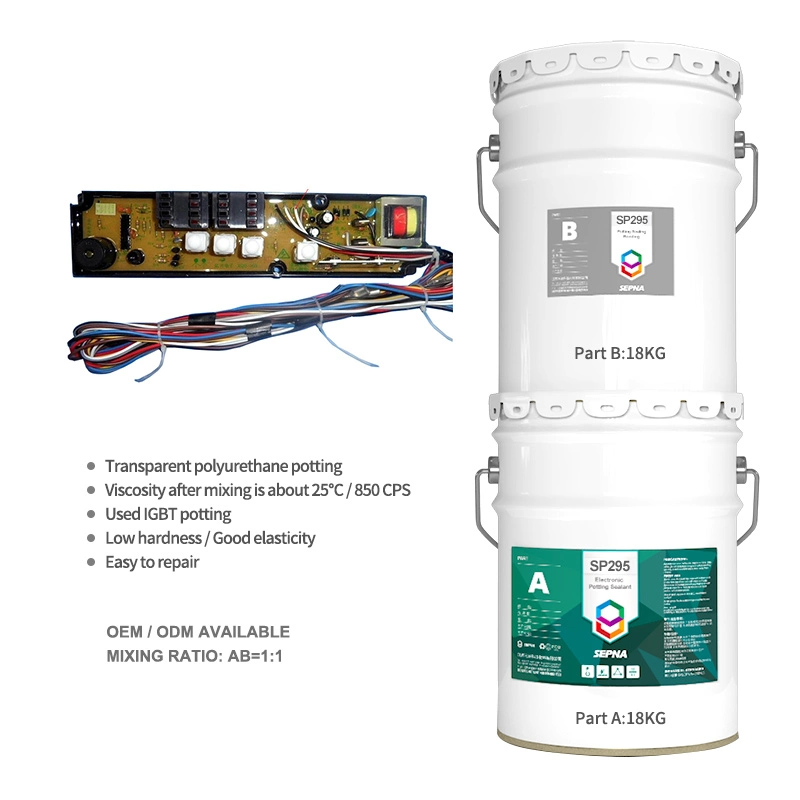 Sepna 400ml Environment-Friendly Two-Component Polyurethane Electronic Potting Adhesive for Electronic Equipment Charging Pile Filling and Sealing