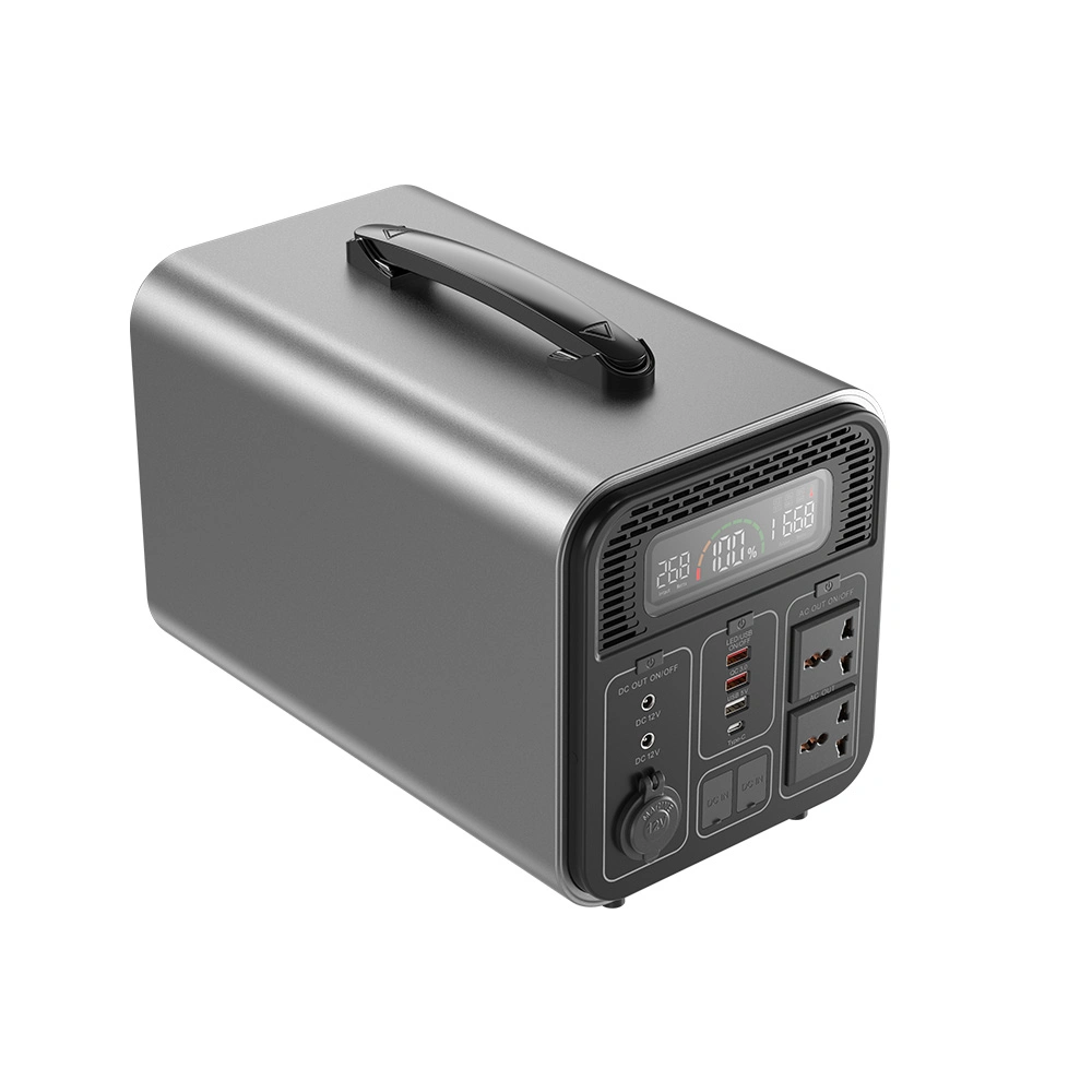 110V Pure Sive Wave 1800W Station d'alimentation portable en plein air pour les urgences