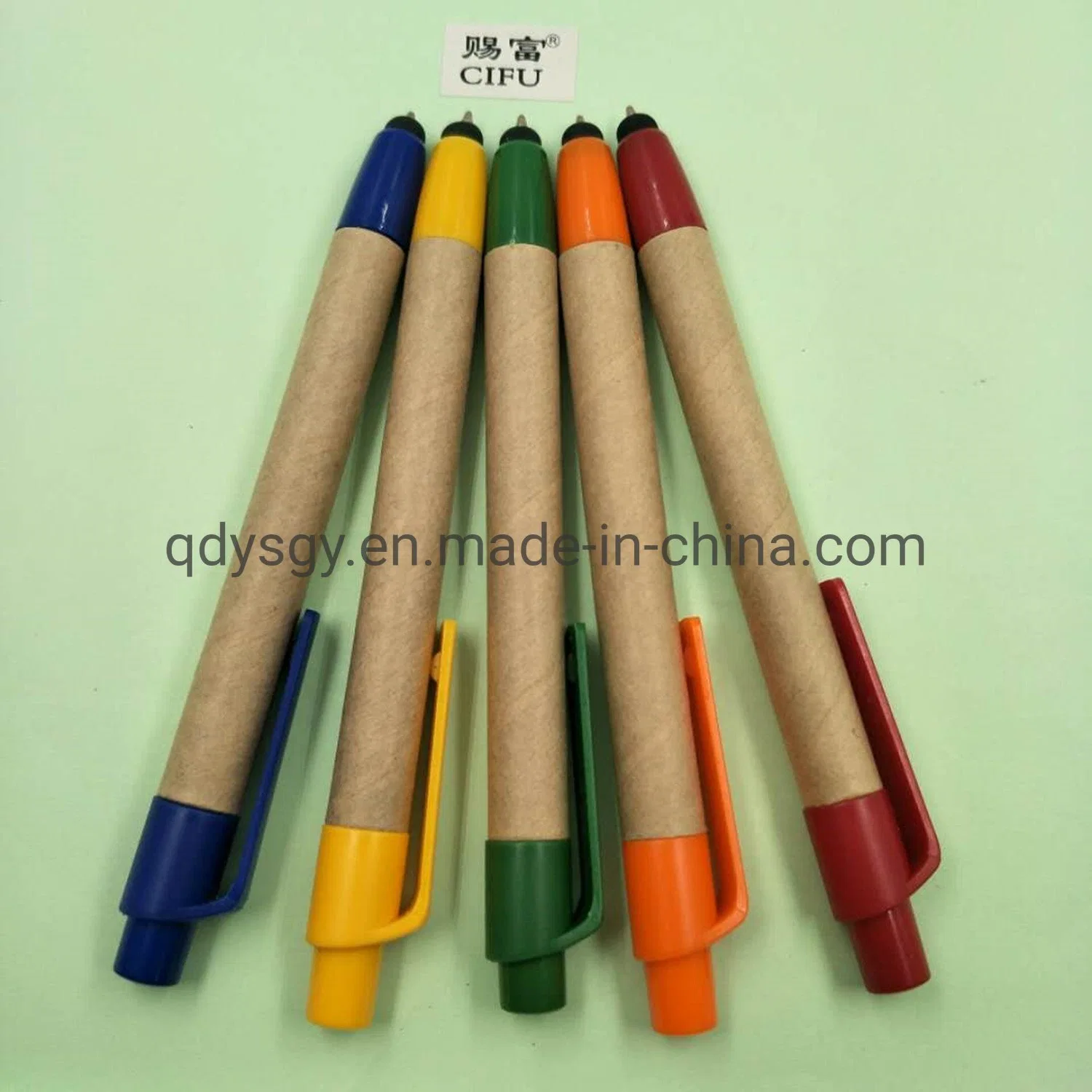 Paper Stylus Ball Pen for Office Supply Stationery