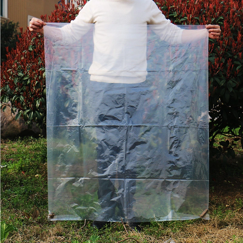 Sac à doublure en plastique transparent emballage de carton résistant à l'humidité et à la poussière