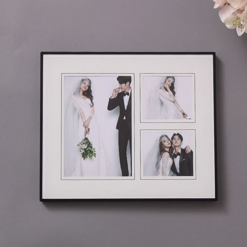 Simple and Modern Decoration Ornament Resistant Environmental PS Black Picture Frame