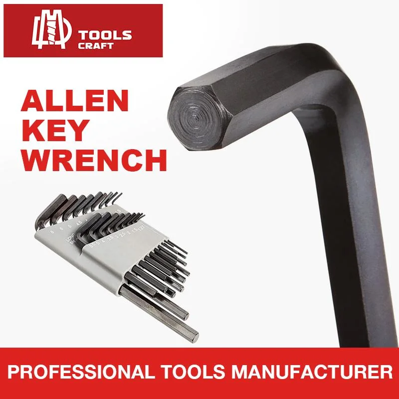 CRV Steel L Typ Allen Key Hex Wrench