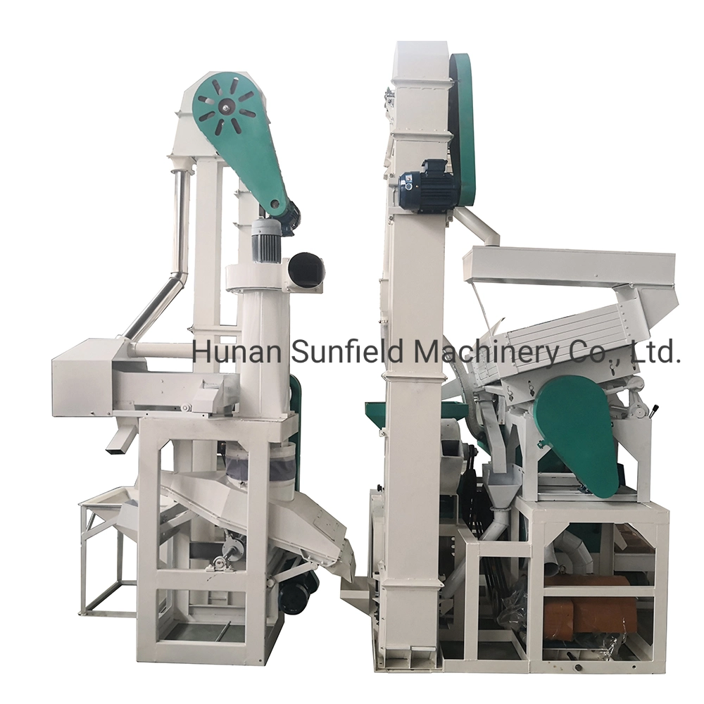 Top Manufacturer Selling 600-800kg Full Automatic Multi-Functional Rice Milling Machine Mini Rice Milling Machine Combined Huller and Rice Machine