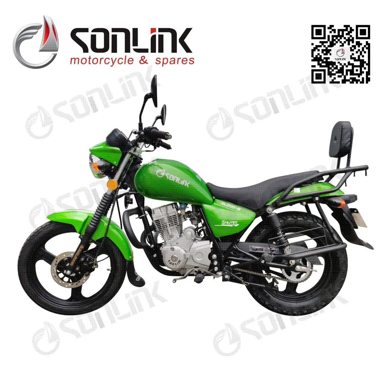 Alta calidad de 200cc gasolina fuerte poder duradero y cómodo de la motocicleta de 125cc/Street/Dirt bike motos200-8 (SL)