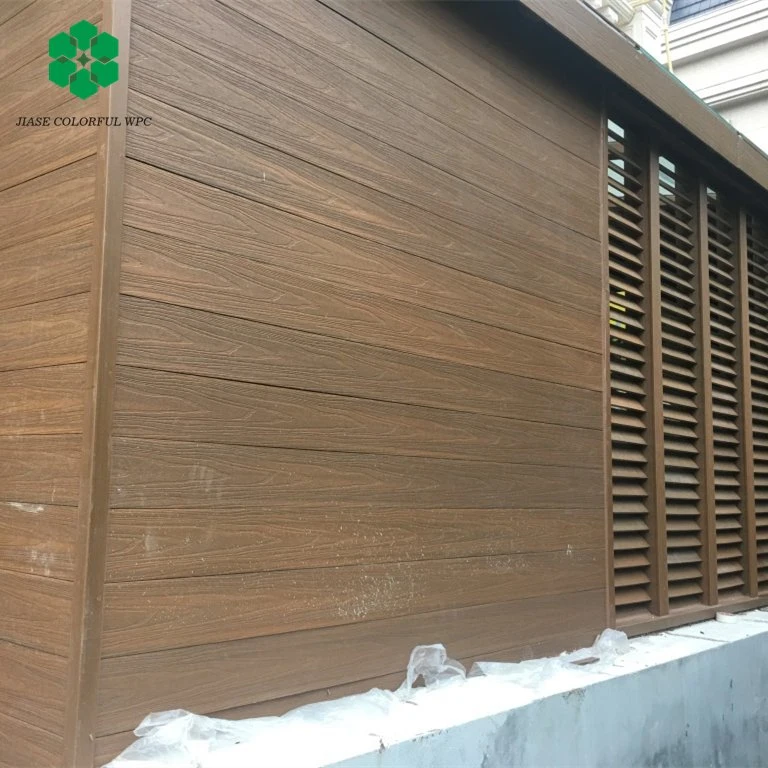 Bois extérieur Composite Decking en plastique panneau de revêtement de sol WPC