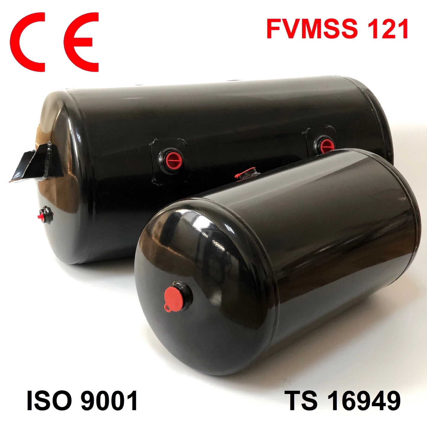 China Manufacturer Air Brake System Aluminium Air Tank