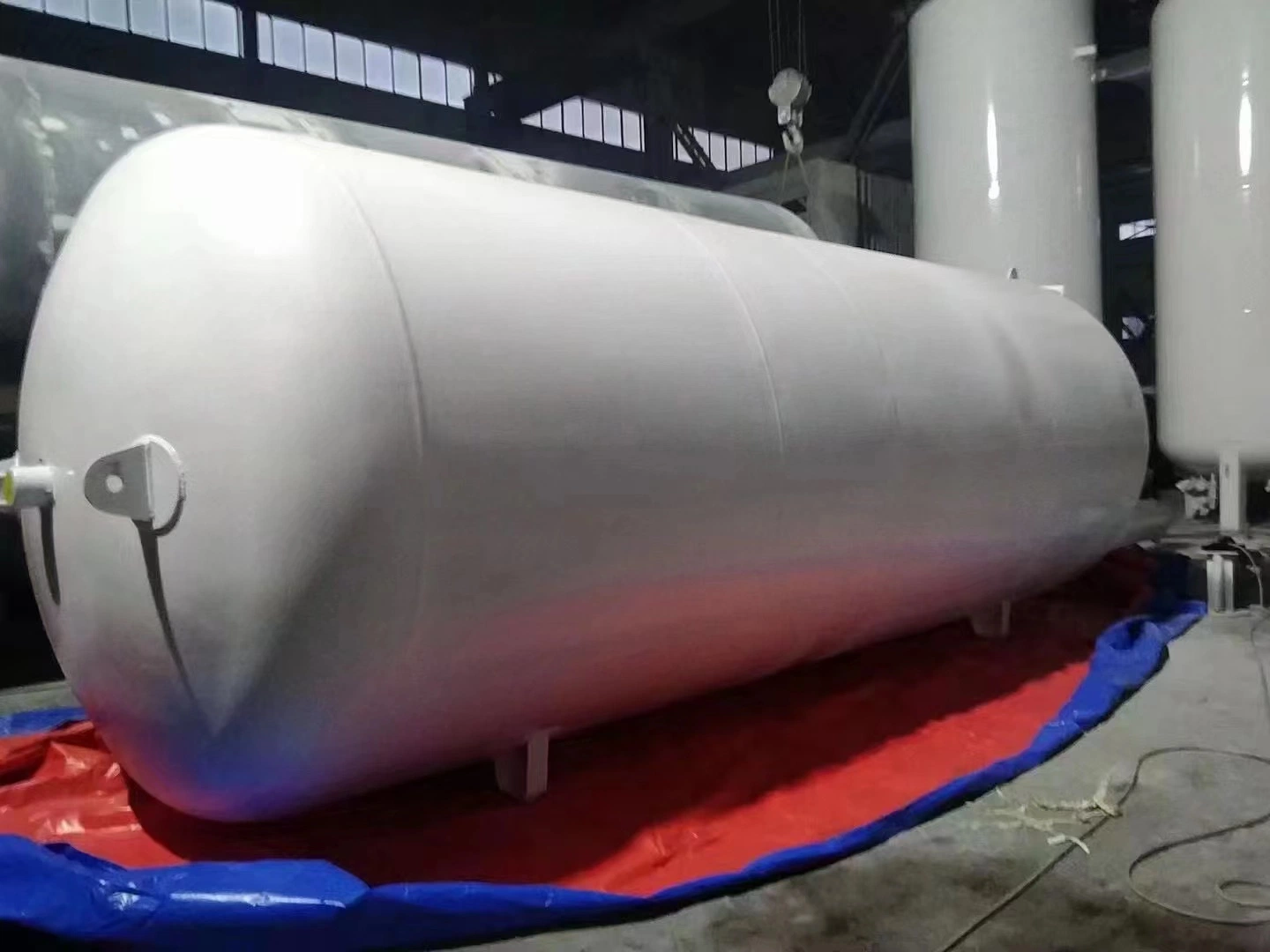 China 20m3 16bar Cryogenic Liquid Stickstoff Tank Hot Sell to Russland