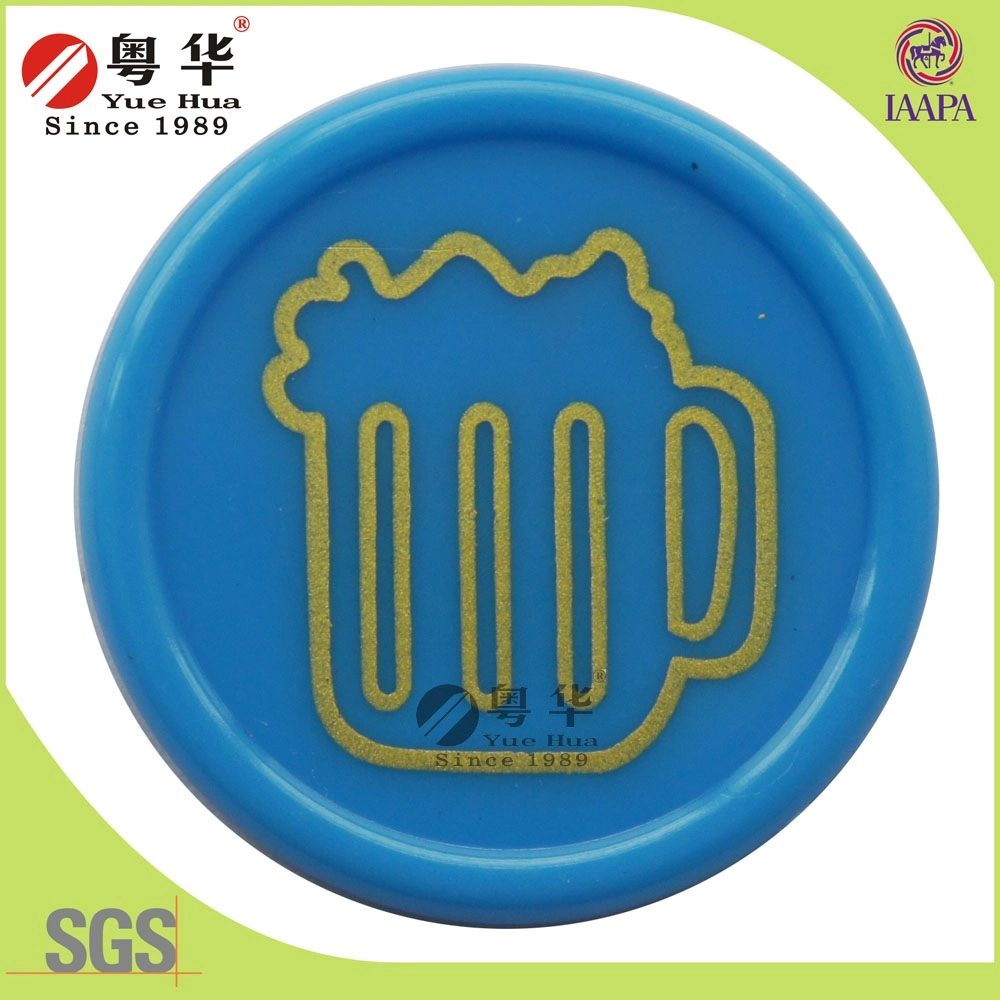 25mm New Arrival Cheap Price Mix Color Plastic Game Coins Plastic Token Coins Printed Logo Numbers for Coin Operated Machine