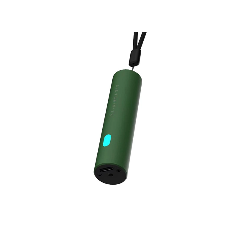 Generador Portátil portátil recargable de ion negativo Necklace purificador de aire Mini Eléctrico colgante