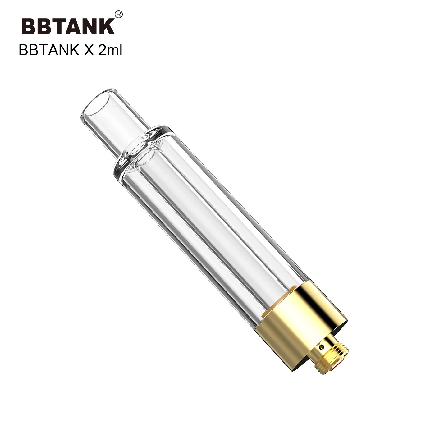 Empty Custom Logo Full Glass Vape Cartridge Bbtank Authentic All Glass 510 Cartridge