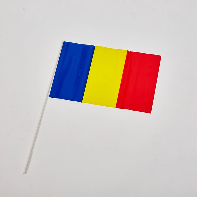 Gay Pride Rainbow Small Hand Flag on Plastic Stick