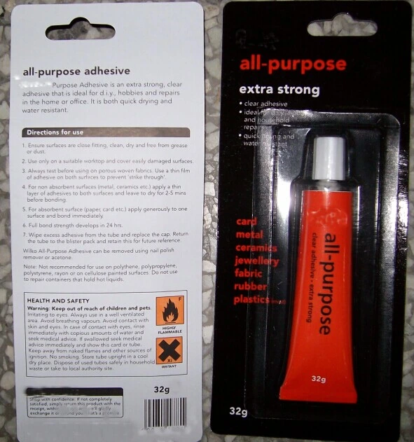 32g Universal All Purpose Clear Glue