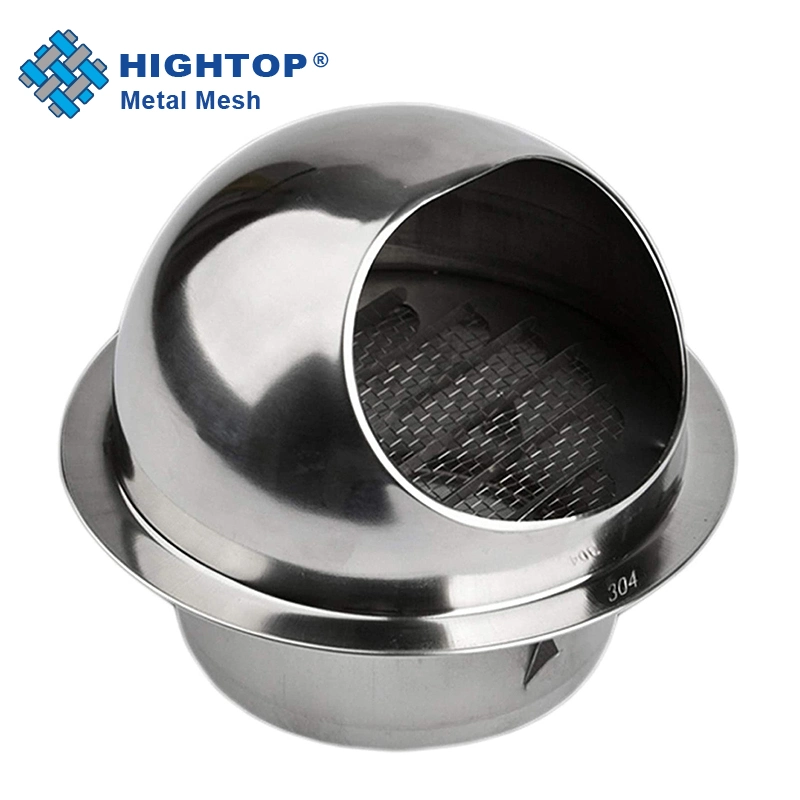 4 5 6 Inch 304 Thick Stainless Steel Air Vent Ventilation Grill Cover External Wall Air Outlet