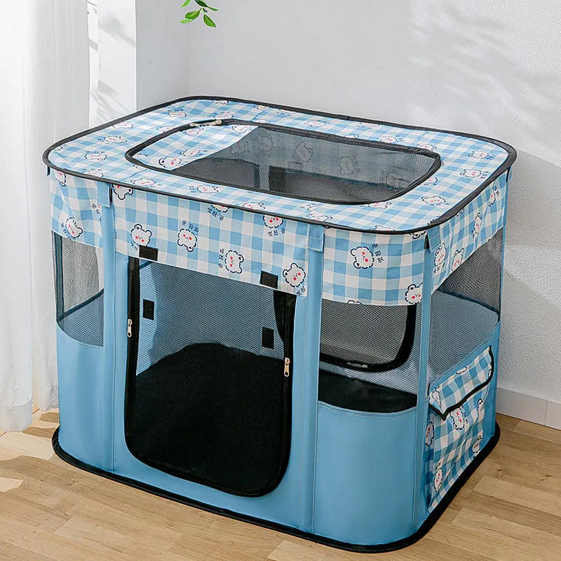 Tenda forma papelão ondulado Cat Scratcher Box cão cama interior Parque de estimação