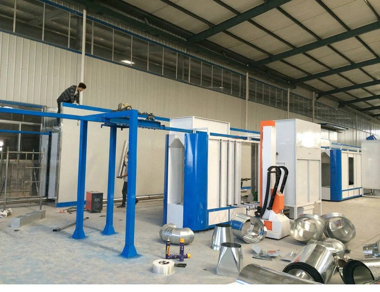 Electrostatic Paint Production Powder Painting Line for Electrical Panels