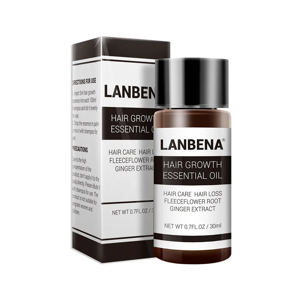 30ml Lanbena Hair Growth Essencial Oil Hairloss Treatment for Hair Care