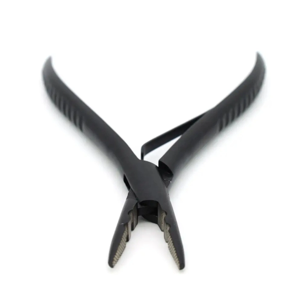 Hair Extension Tools for I-Tips Micro Beads Closer Plier Hair Parting Tool Stainless Steel