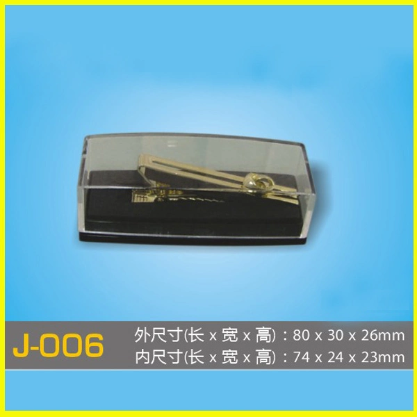 Cheap Transparent Plastic Box for Tie Clips