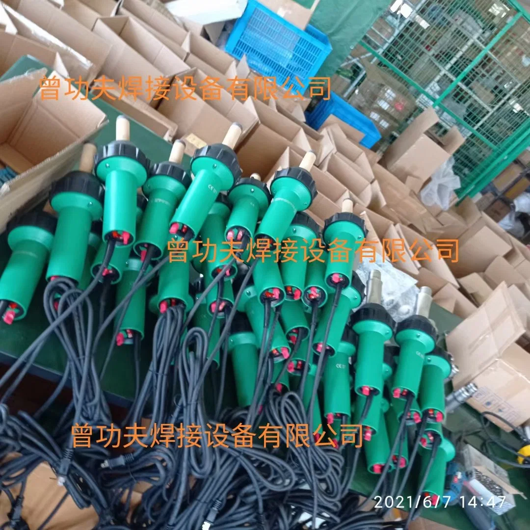China Industrial Schneiden Kunststoff Schmelze Portable Schweißmaschine PVC-Gewebe Heißluftpistole Wasserdichte Schweißwerkzeuge