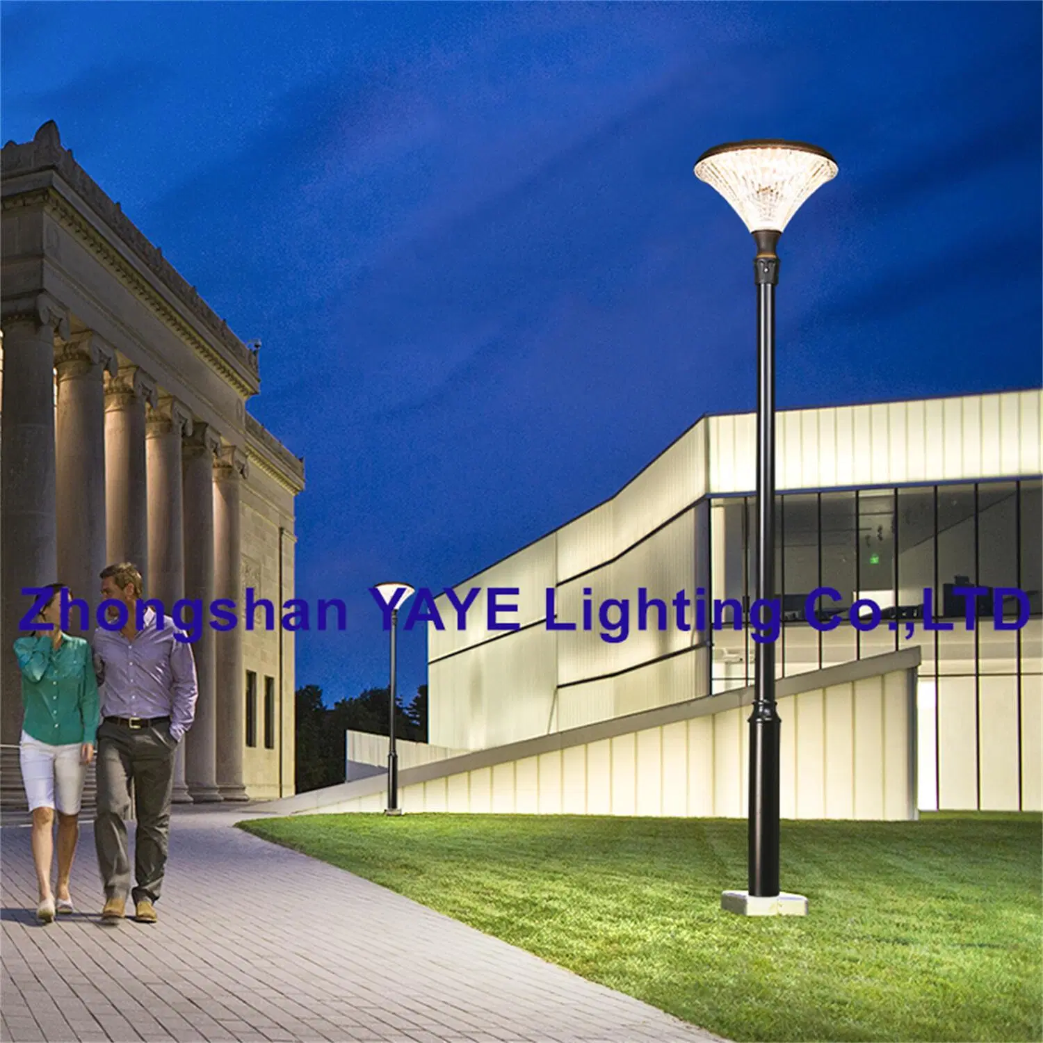 Yaye CE Lithium Battery 3.2V/16ah 200W Solar LED Garden Lawn Yard Landscape Decoration Lamp with IP66 Waterproof Outdoor 1000PCS Stock 3 Years Warranty