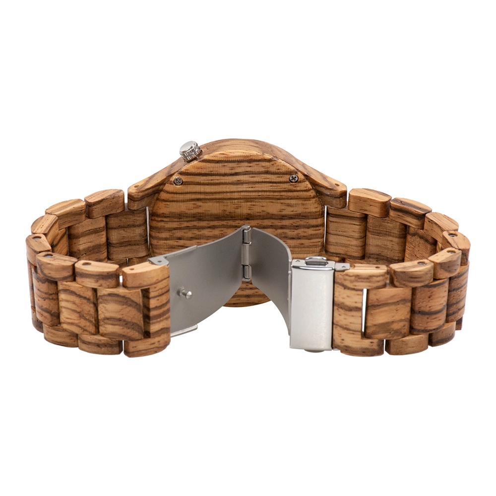 Luxury Branded Natural Wood Band Men's Casual Business Wooden Watch Charming Style