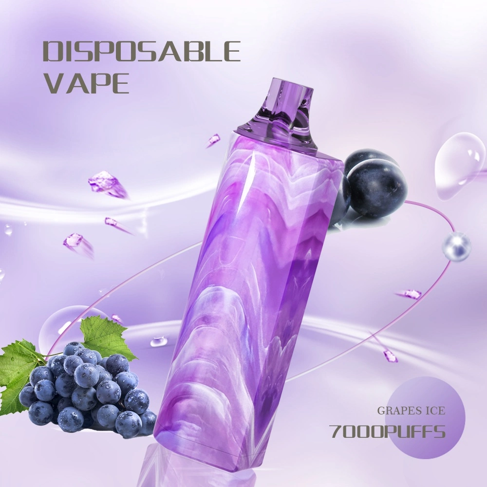 2023 Hot Selling Classical Flavors 7000 Puffs Disposable/Chargeable Vape 8-10ml E-Liquid & Type-C Rechargeable Fancy Flashing Ecig Wholesale/Supplier Vape Pen