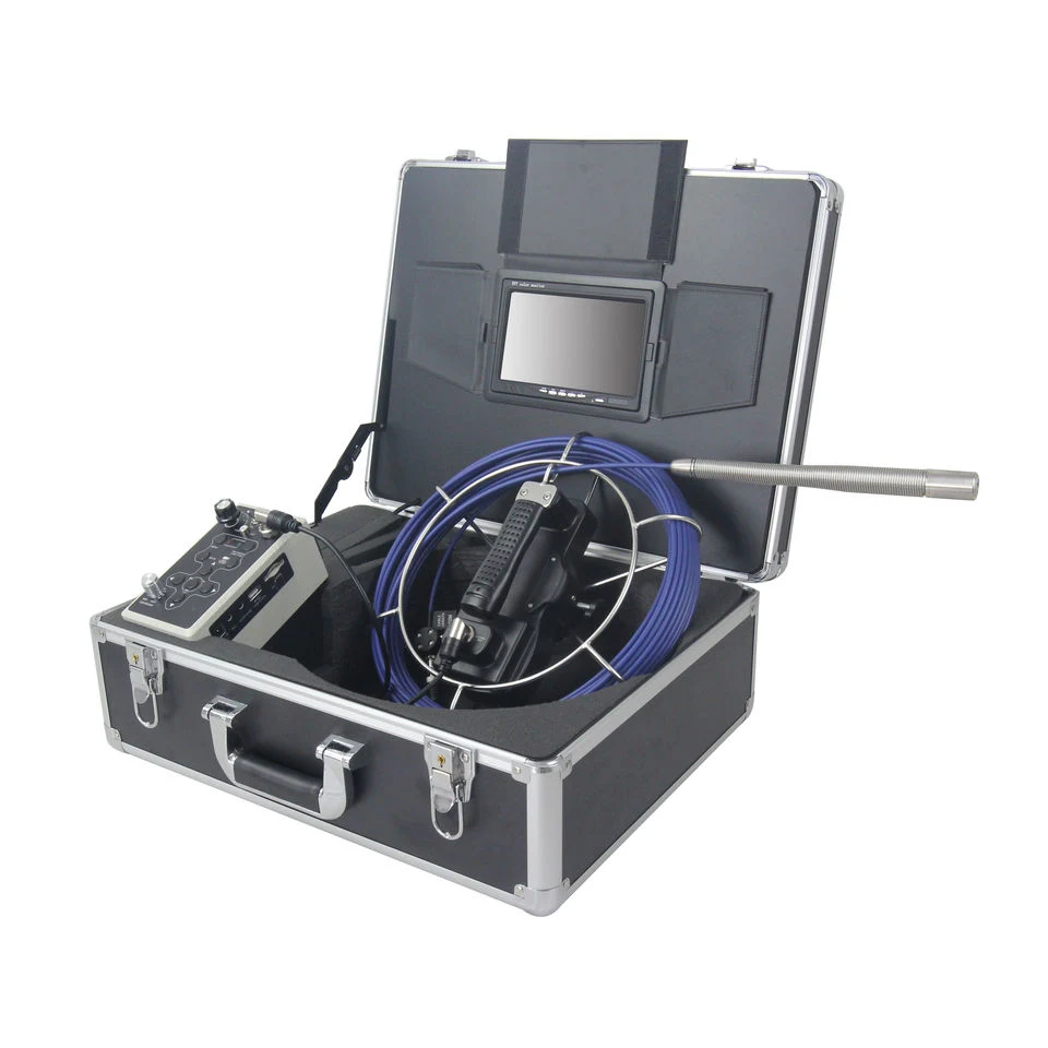 Pipelines Inspection Camera with 23mm HD Camera Head, 50mts Testing Cable, 7 Inch Display, Waterproof IP67