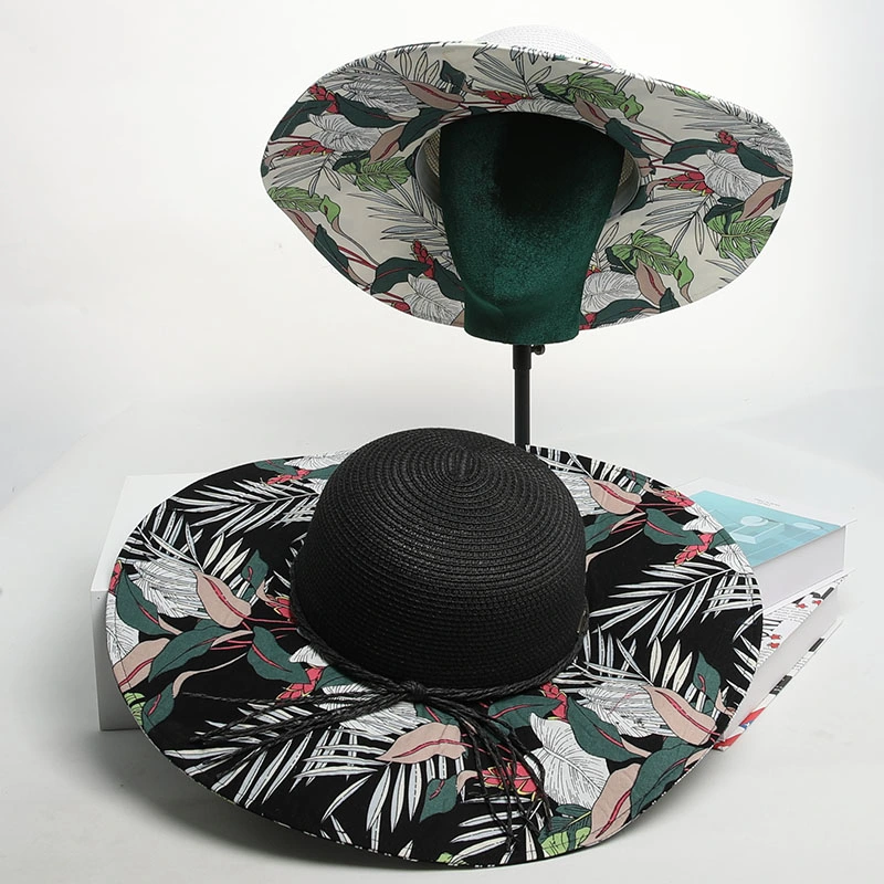 Chinese Factory Hand - Made Wide - Side Casual Hat and Anti-Sun Sai Hat