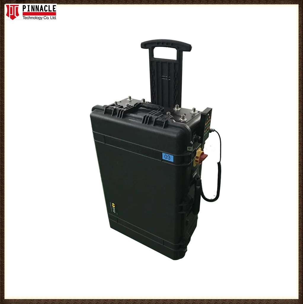 Rcied Portable Bomb Jamming System 20-6000MHz Signal Jammer with Internal Antennas +Ethernet Software Control