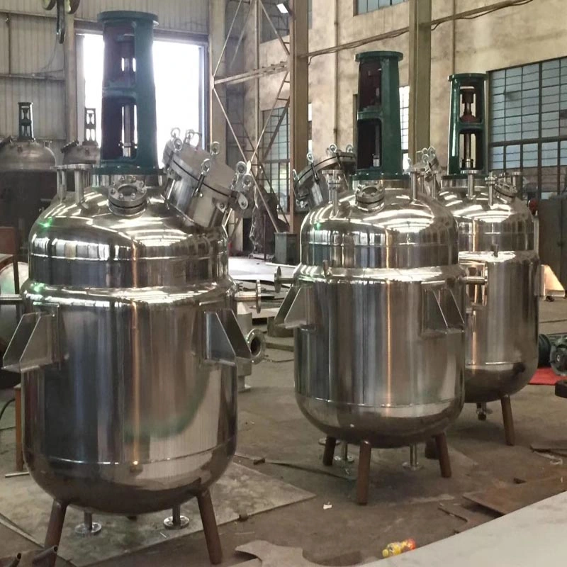 Crystallization Stirring Kettle, Coil Cooling, Scraping Wall Type Crystallization Kettle, Sealed High-Pressure Reaction Kettle