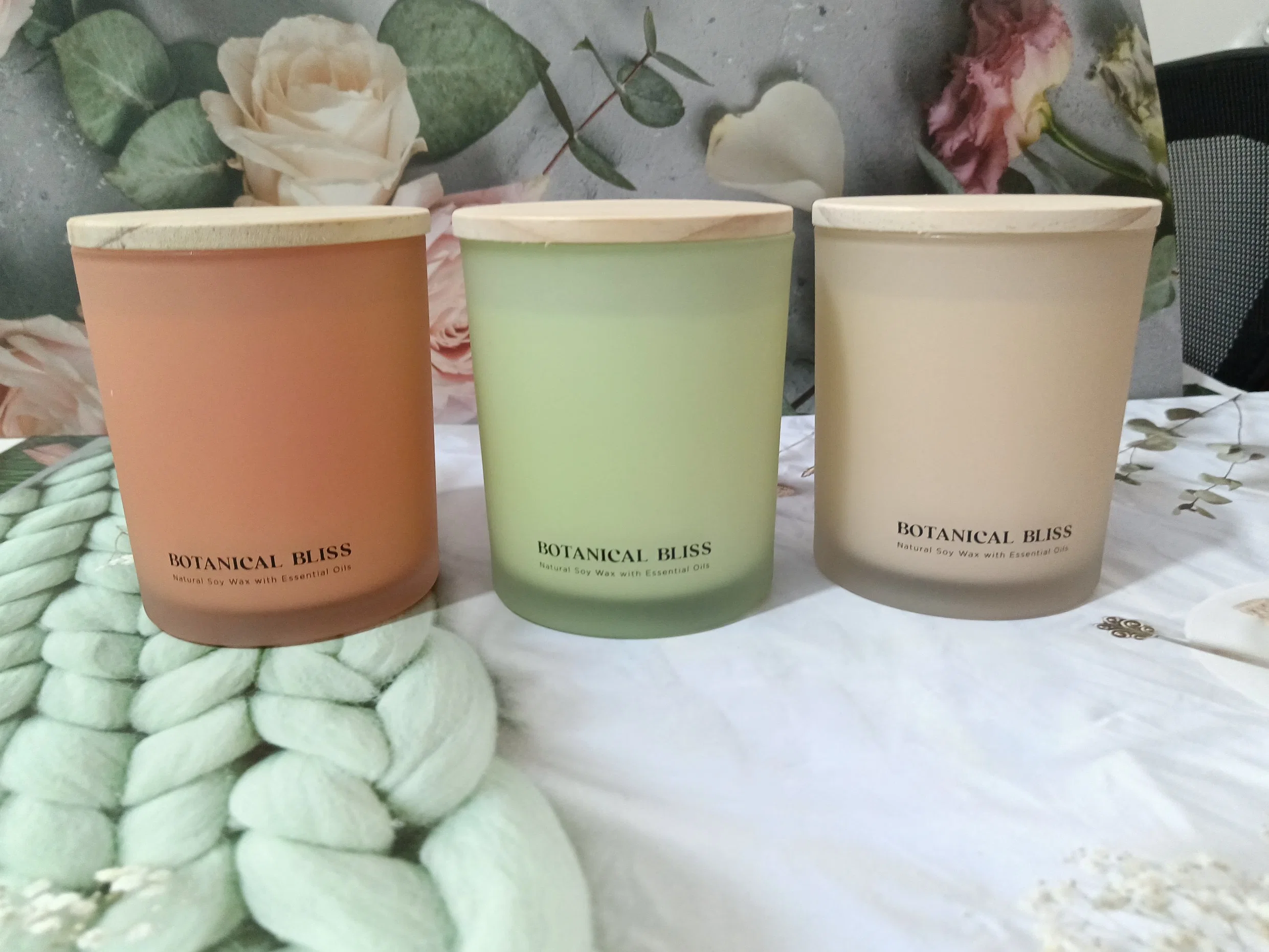 Luxury Custom Private Label Christmas Home Fragrance Scented Candles and Reed Diffuser Gift Set