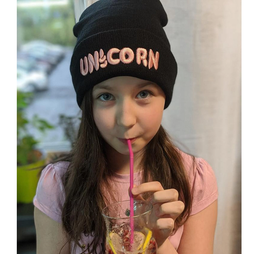 Unicorn hiver chaud Hiphop soft adulte Beanie Hat de bonneterie de Gros Cap