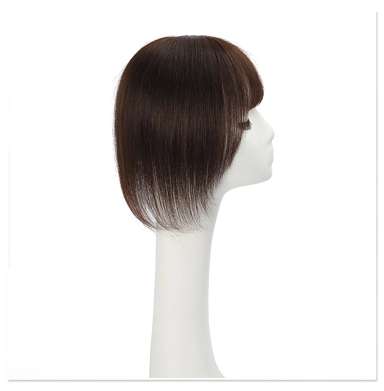 Processing Custom Big Bangs Top Hair Patch Human Hair Wig Piece