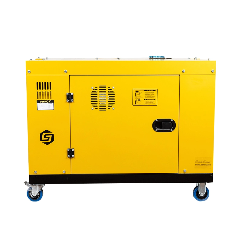 Cheap Price Single Phase Silent Electric Diesel Power Generator Genset for Home