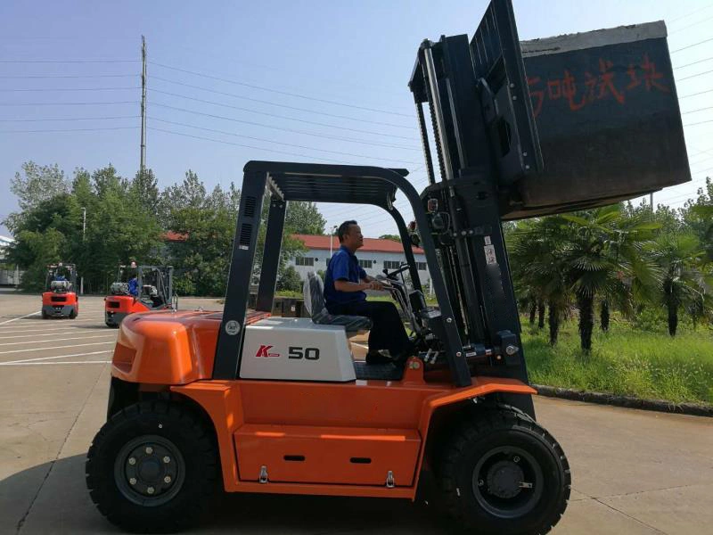 Heli 5 Ton CE Forklift Diesel/LPG/Gasoline Forklift Cpcd50 Cpyd50 Cpqyd50 for Sale