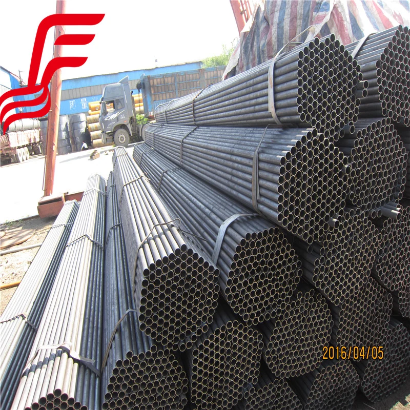 Pipe Factory Black Steel Pipe Ms Round Tube for Scaffolding