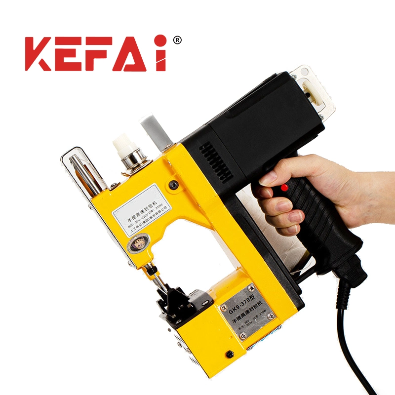 Kefai Industrial Manual Hand Portable Overlock Handheld High-Speed Bag Sewing Sealing Machine