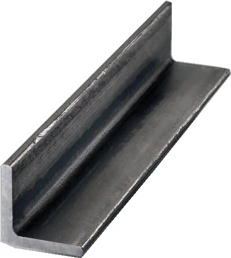 China Fabricación color negro y plata Q235B/P355b el ángulo de carbono hierro ángulo de acero Bar