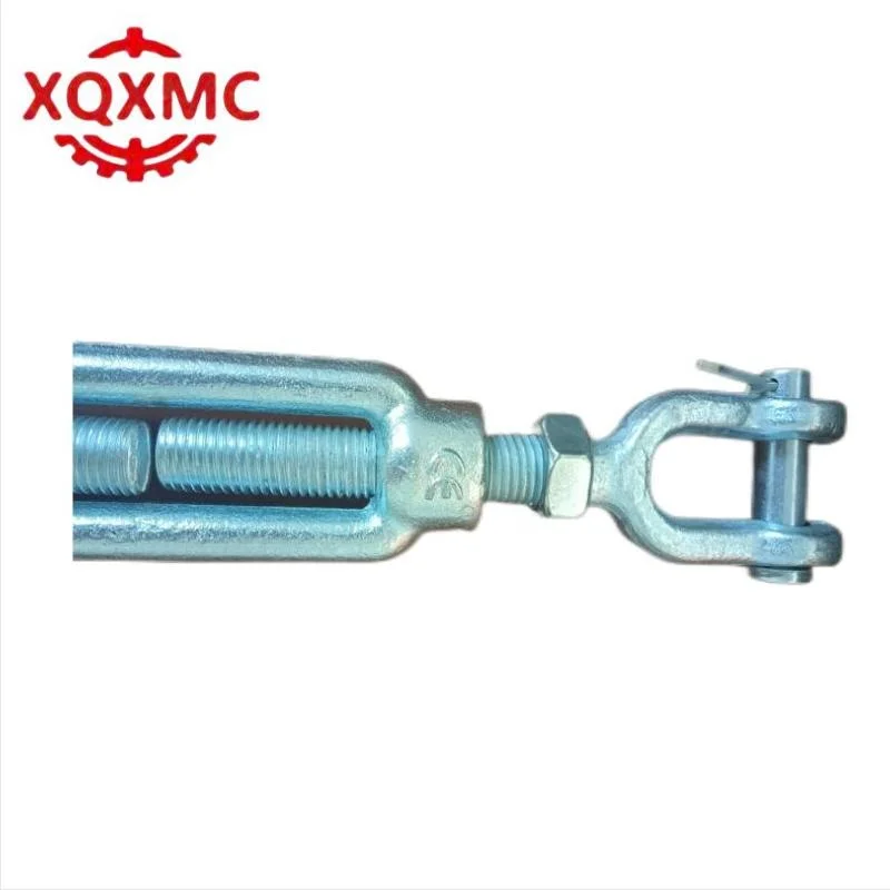 DIN 1480 Type Galvanized Steel Wire Rope Turnbuckle