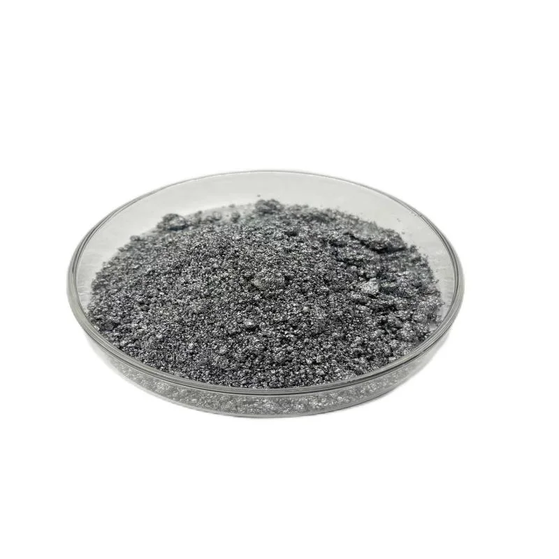 Pâte d'aluminium gris métallisé à forte capacité météorologique. Pigment d'aluminium