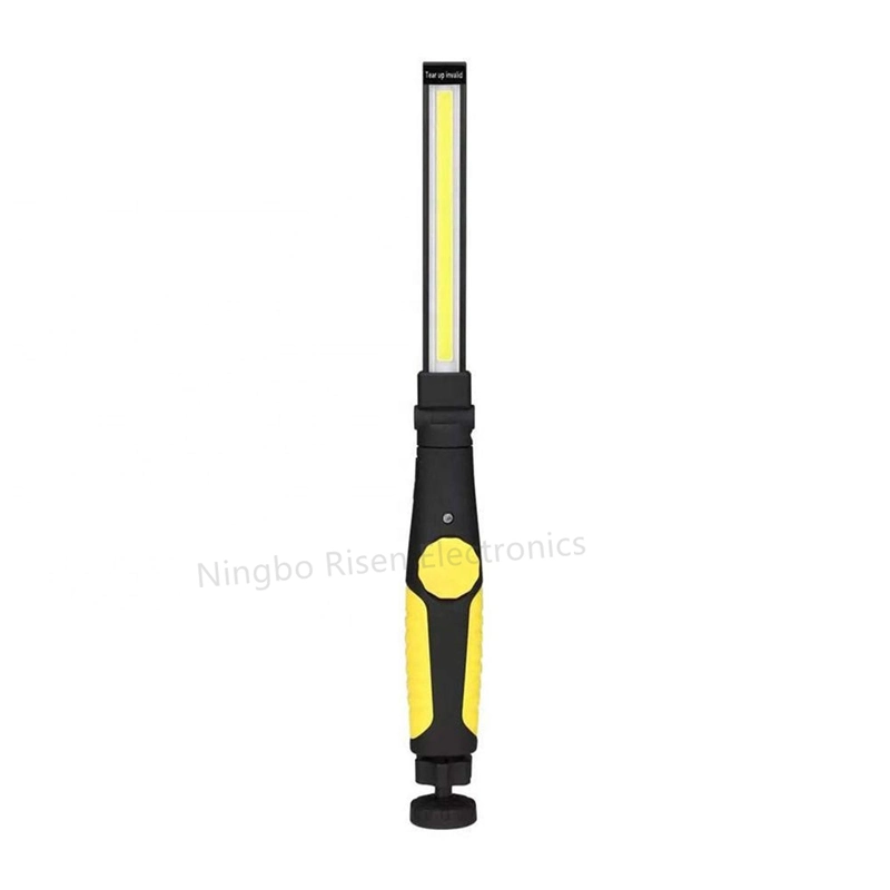 Adjustable Light 18650 Li-ion Battery COB LED Work Inspection Light for Repairing