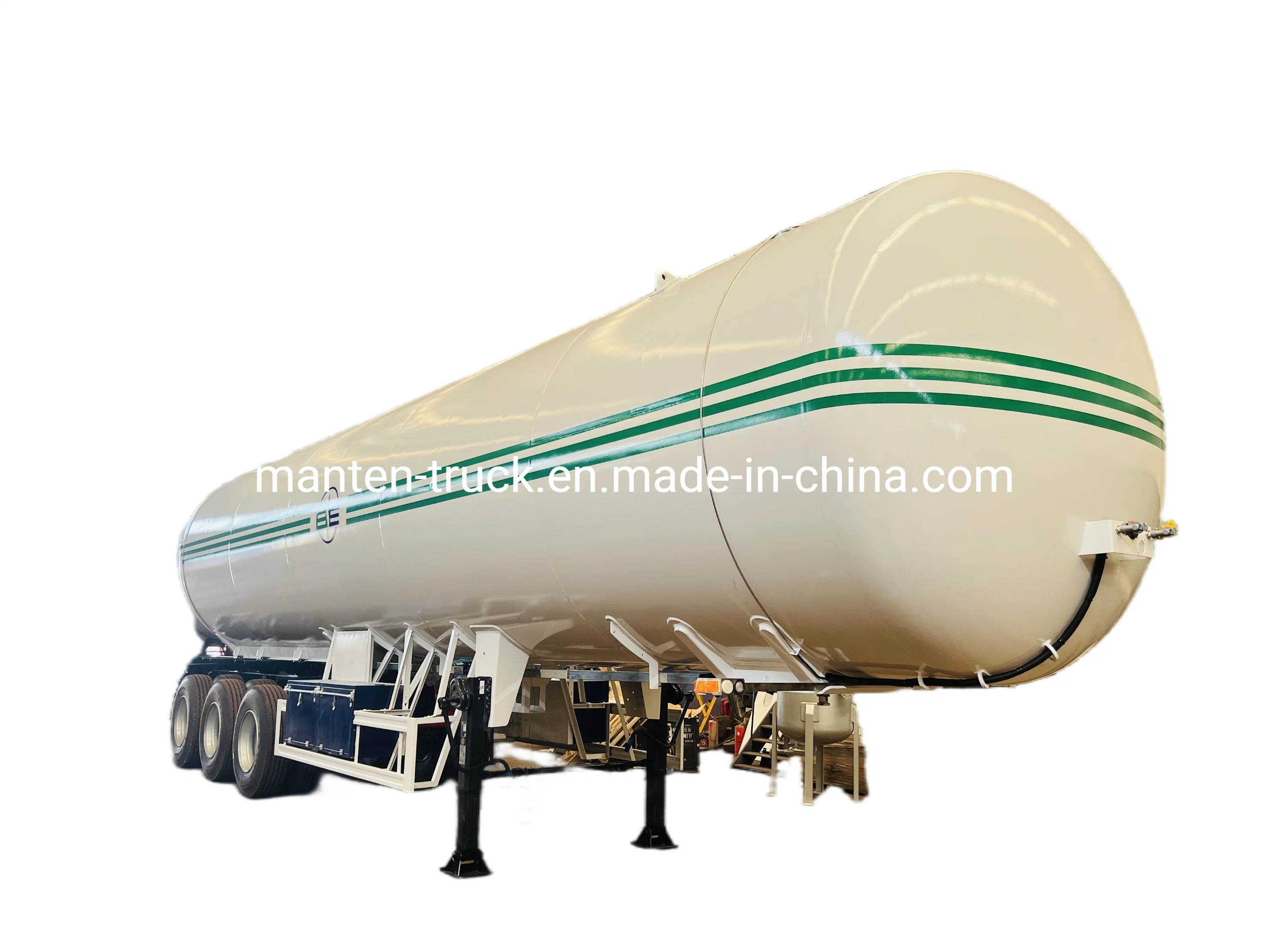 3 Axle 30 Tons LPG Tanker Trailer LPG Gas Storage Tank Trailer for Sale