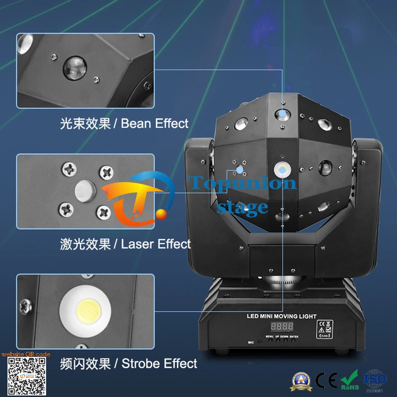 Factory Direct Price Laser Shaking Dance Hall KTV Flash Atmosphere Rotating Beams Light