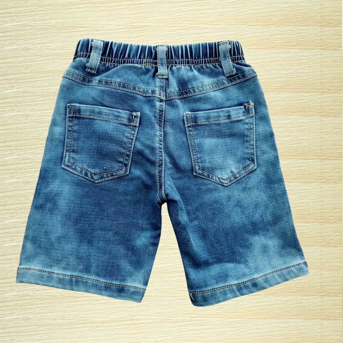 Calças de verão para rapaz com calções Denim para criança profissional fornecedor Calças para criança Trousers vestuário para criança (Rapaz)