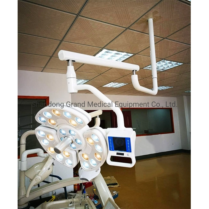 Dental Operatory Lights Suirgical Operating Lamp Shadowless 26 LED Lens Touchscreen Panel Sensor Dental Implant Surgery Lamp