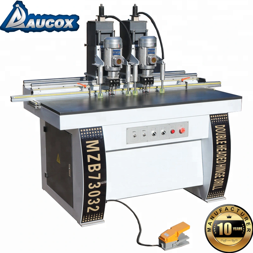 Dongguan Direct Sales Woodworking Double-Head Hinge Drilling Machine